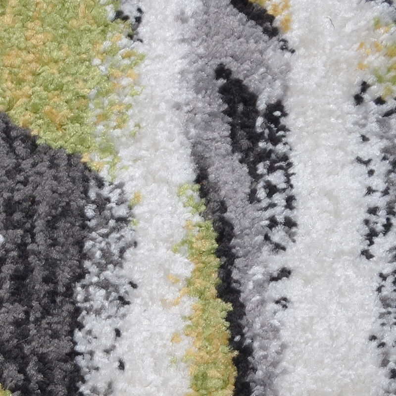 RUGSOTIC CARPETS MACHINE MADE HEATSET POLYPROPYLENE AREA RUGS  - Rectangle Shape, Contemporary Modern Design, Midium Pile Machine Made Area Rugs (M00052) image number 5