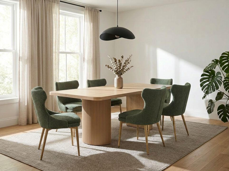 Modern 84" Dining Table