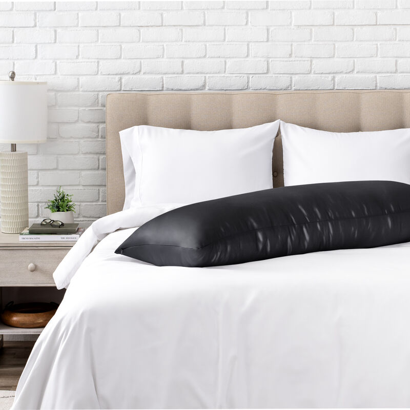 1 Pc 100% Mulberry Silk Body Pillowcase for Hair and Skin, 19 Momme Silk image number 3