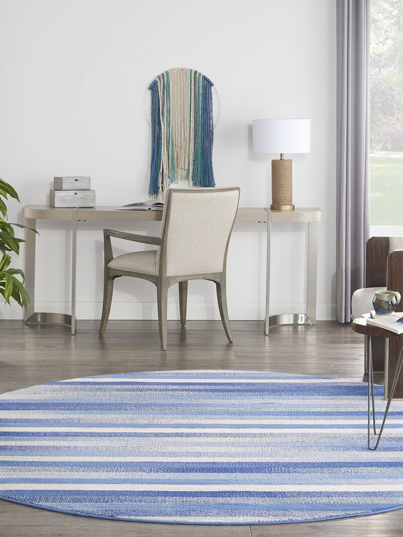 Whimsicle WHS12 Turquoise/Multicolor 8'4" x 11'6" Rug image number 8