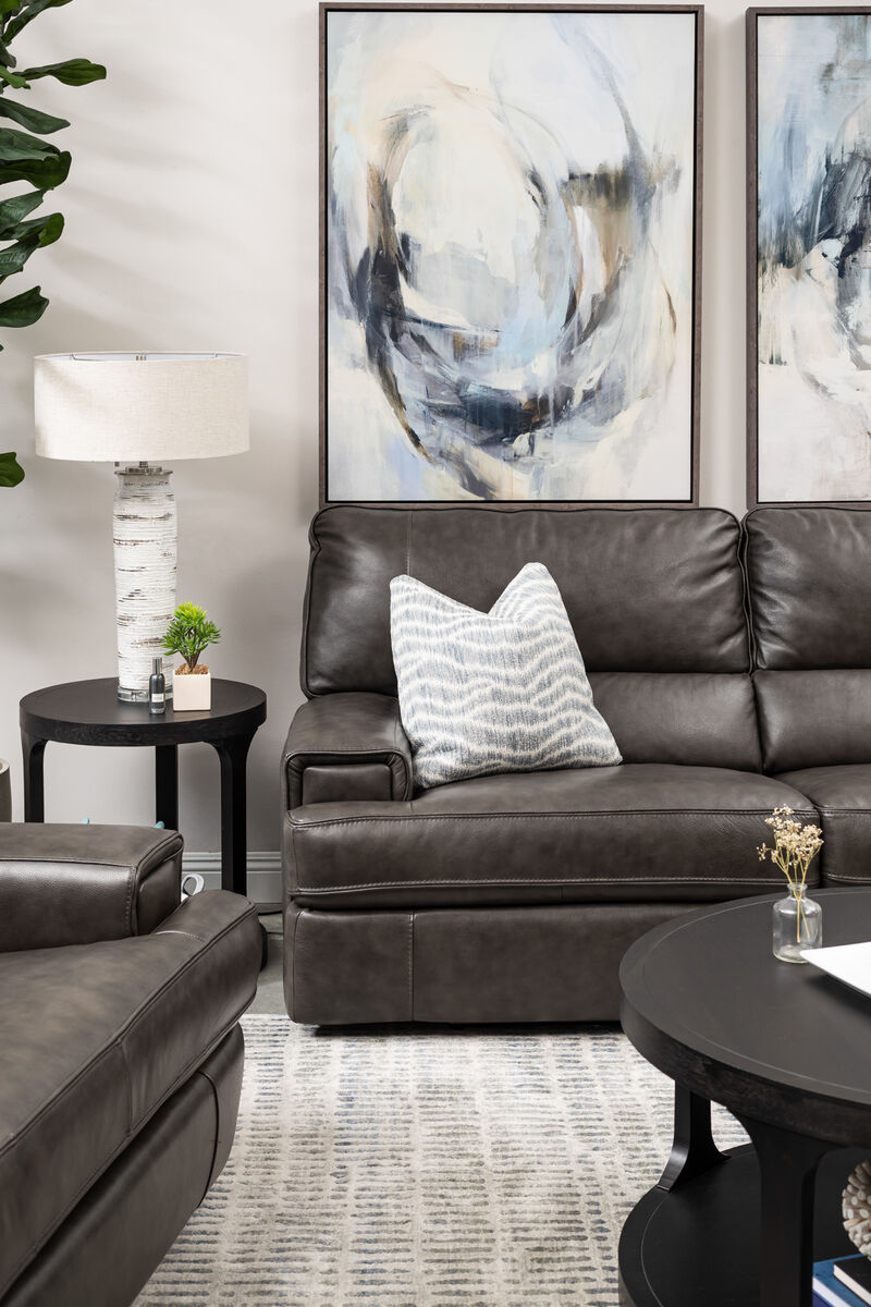 Slate Power Sofa & Loveseat