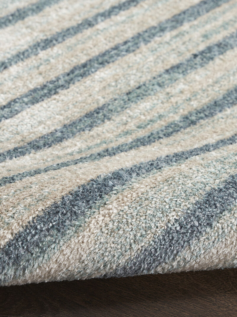 Astra Machine Washable ASW03 Blue 3'3" x 5' Rug