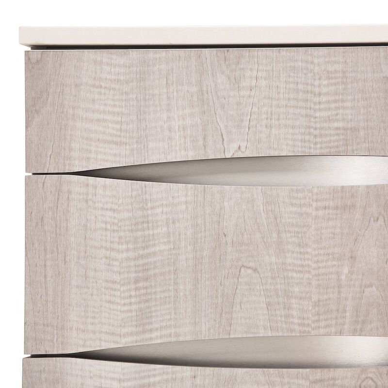 Michael Amini Marin Nightstand - Greige