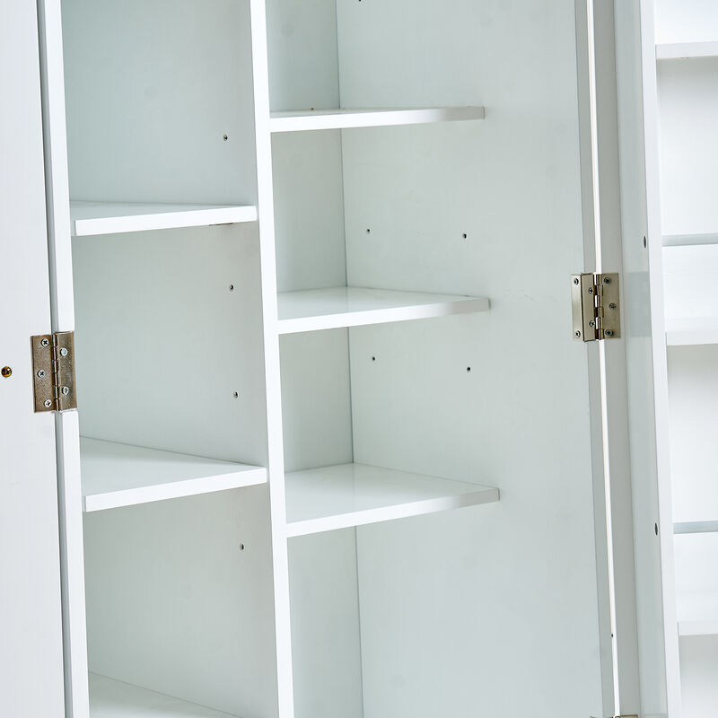 Decisk Kitchen Pantry Storage Cabinet image number 5