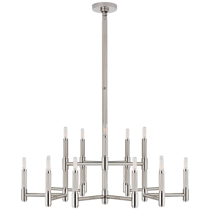 Barrett Lrg Knurled Chandelier