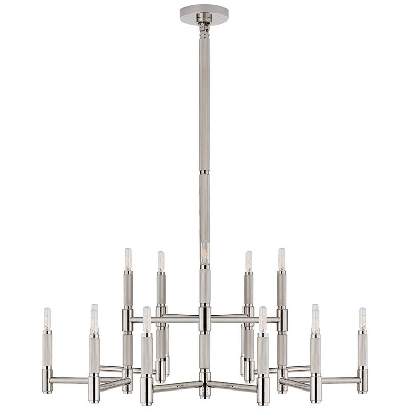 Barrett Lrg Knurled Chandelier