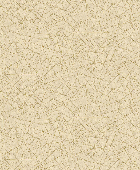 Bulan Gold Abstract Lines Wallpaper