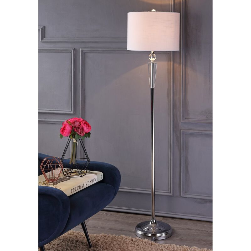 Reese Crystal LED Floor Lamp