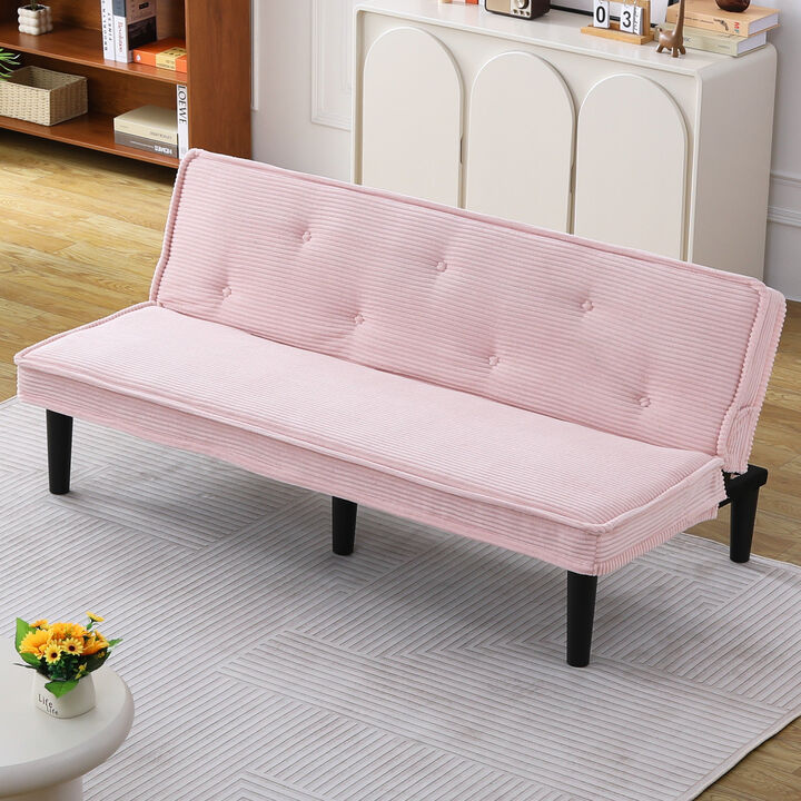 Merax corduroy sofa bed Futons