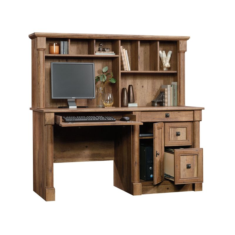 Palladia Computer Desk and Hutch