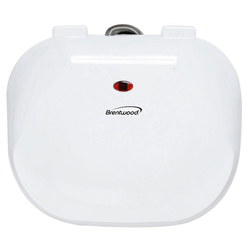 Brentwood Electric Contact Grill 2 Slice Capacity - White