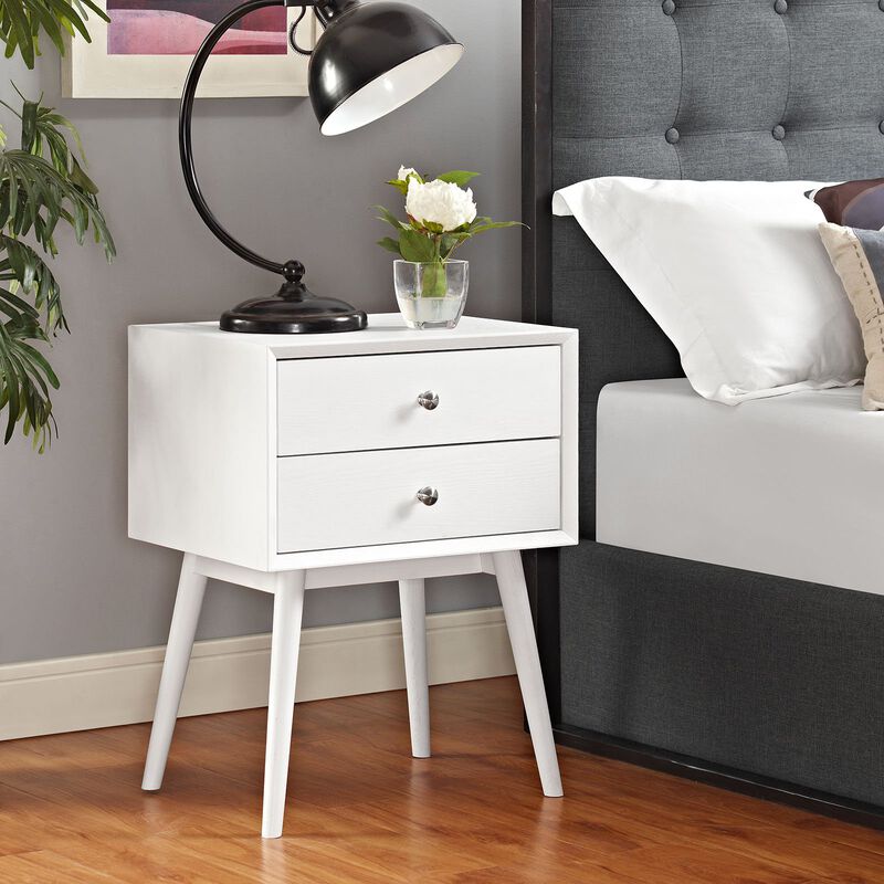Modway Dispatch Nightstand, White, Twin image number 4