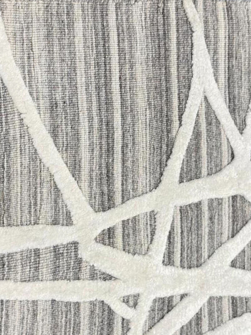 Baxter HL1658 Grey/Ivory 8' x 10' Rug image number 2