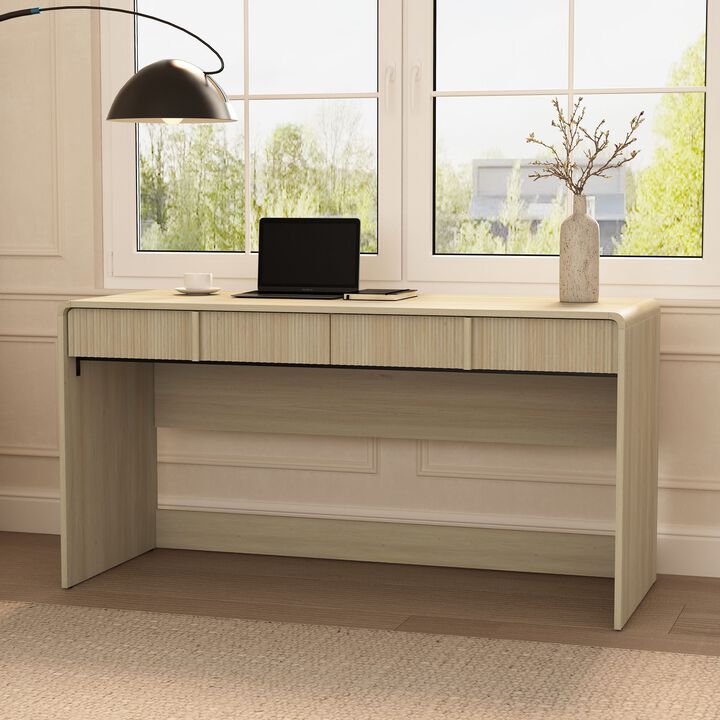 Novara Oak Writing Desk