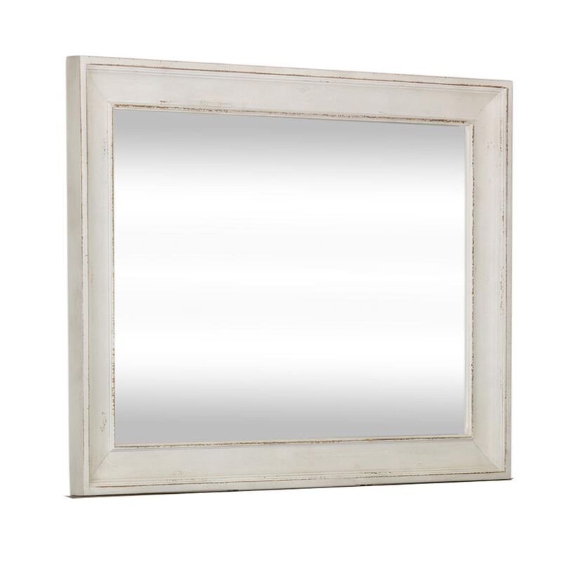 Liberty Furniture Abbey Park Mirror in Antique White image number 0