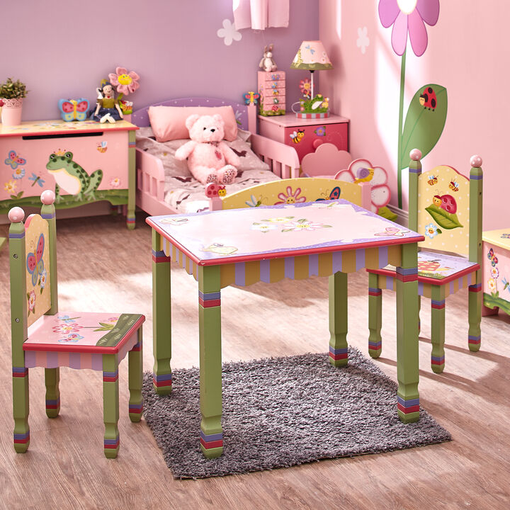 Fantasy Fields - Toy Furniture -Magic Garden Table & Set of 2 Chairs