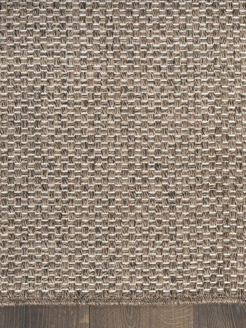 Tulum TLM03 Brown 2'2" x 10' Rug image number 3