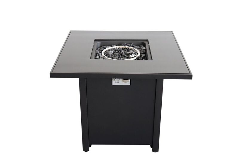 Square Black 30" Firepit image number 4