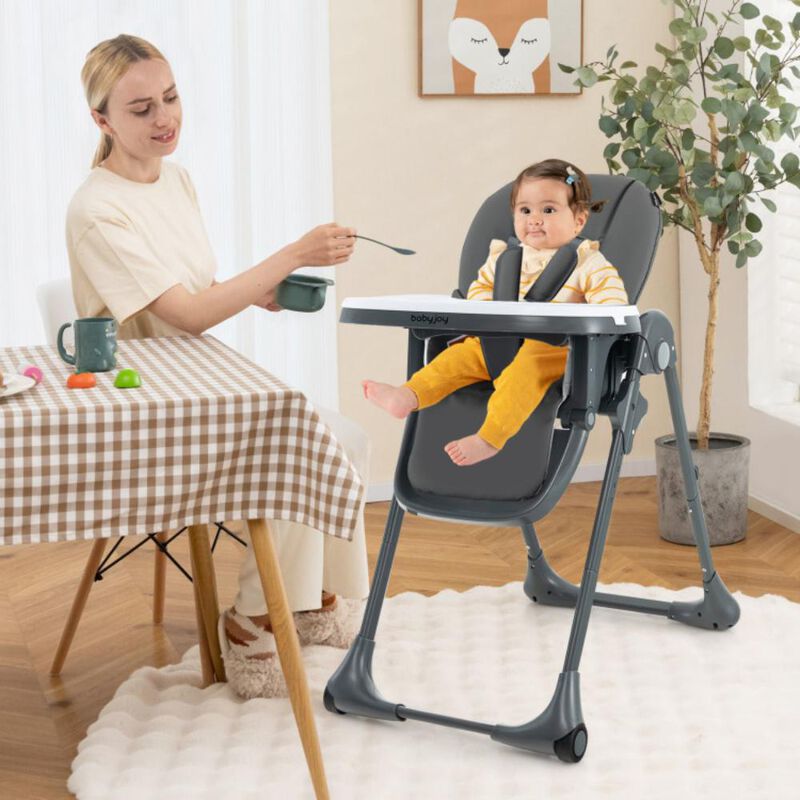 Hivvago 3-In-1 Convertible Baby High Chair for Toddlers. image number 1
