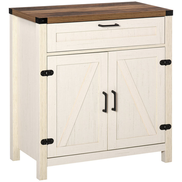 Wunmit Farmhouse Sideboard Buffet Cabinet