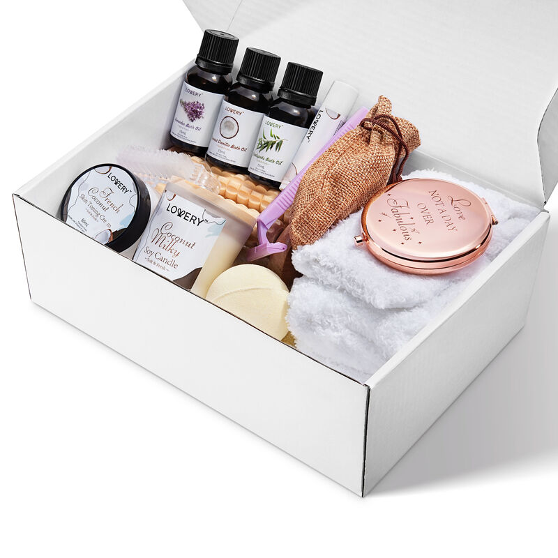 French Coconut Aromatherapy Handmade Gift Box, 20 Piece image number 2