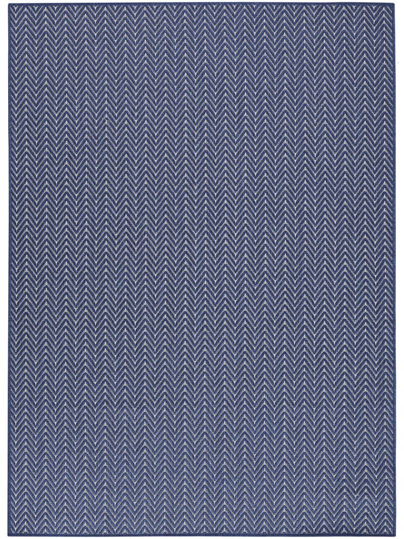 Horizon Indoor/Outdoor HOZ02 Navy 6' x 9' Rug