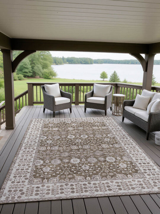 Hatay HY8 Chocolate 10' x 14' Rug