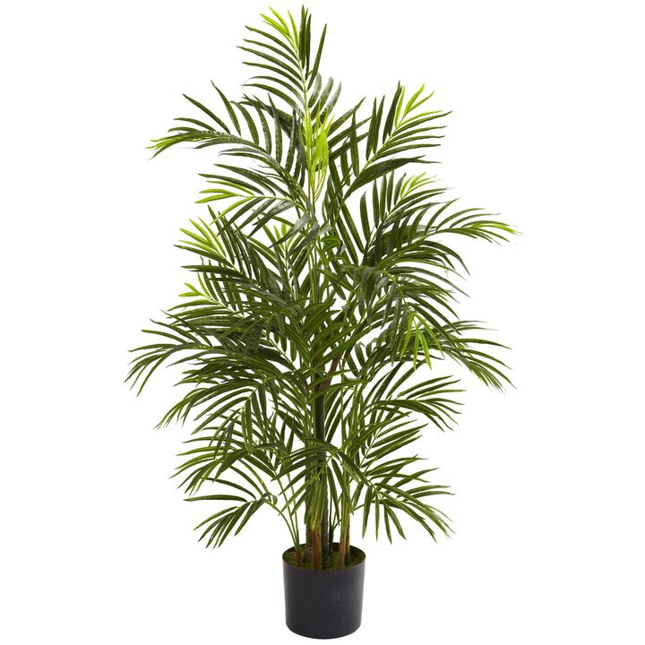 Nearly Natural 3.5-ft Areca Palm UV Resistant x 7 w/522 Lvs (Indoor/Outdoor)