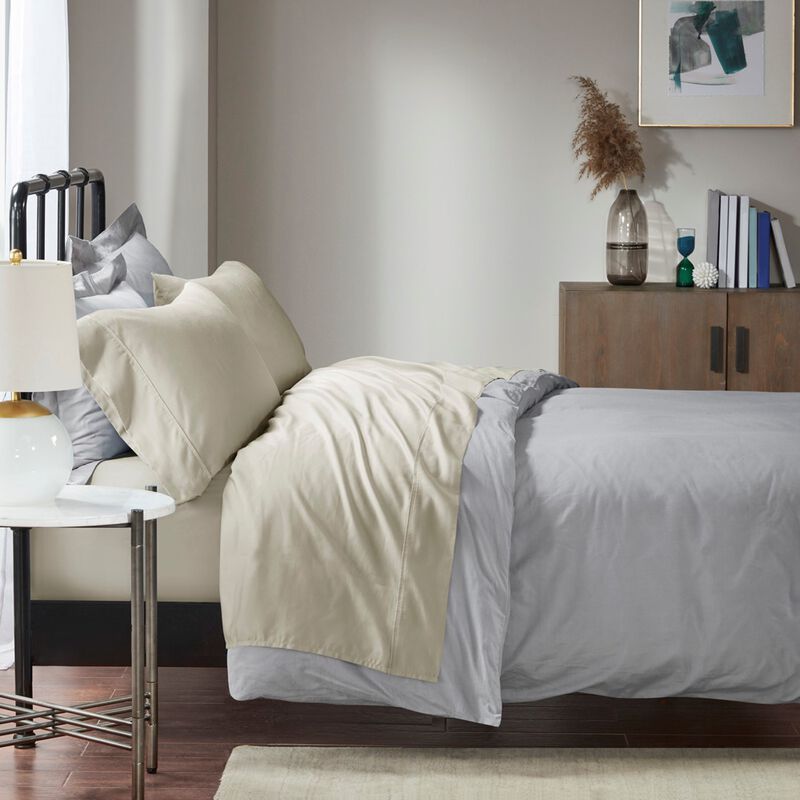 Gracie Mills Reeve 1500 Thread Count 2-Piece Pillowcases image number 2