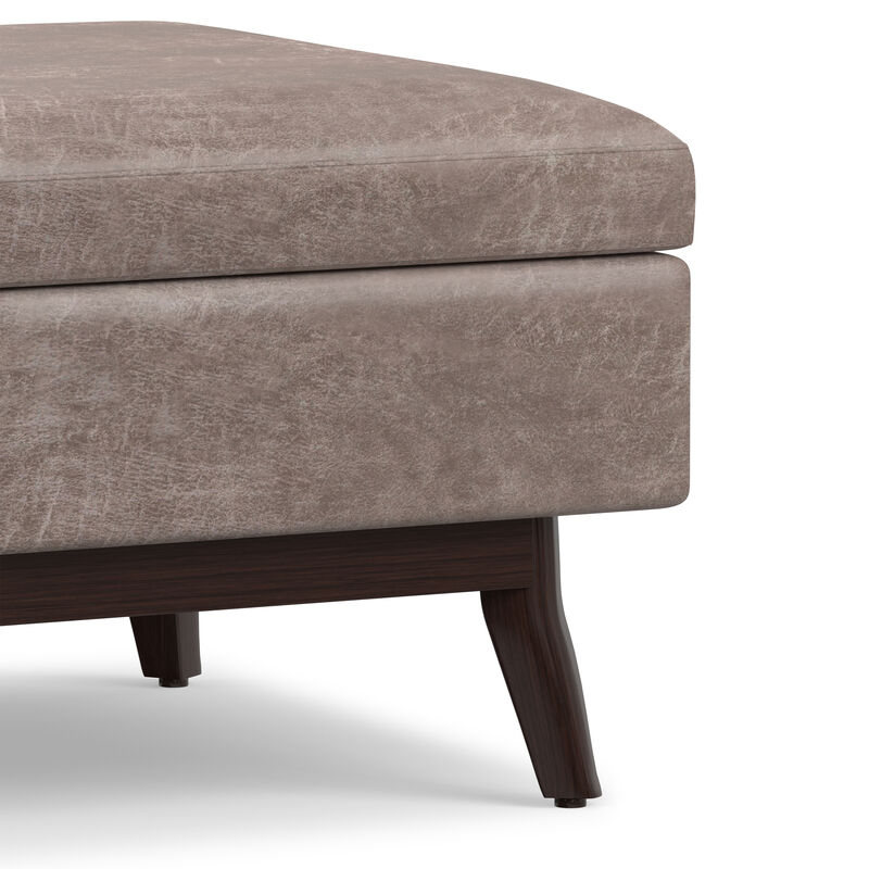 Simpli Home Owen Coffee Table Storage Ottoman image number 7