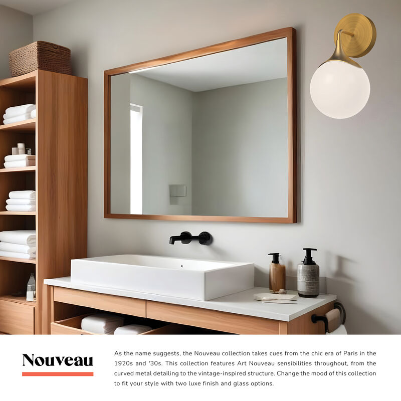 Nouveau 12-in 1 Light Damp-Rated Wall/Vanity Light image number 7