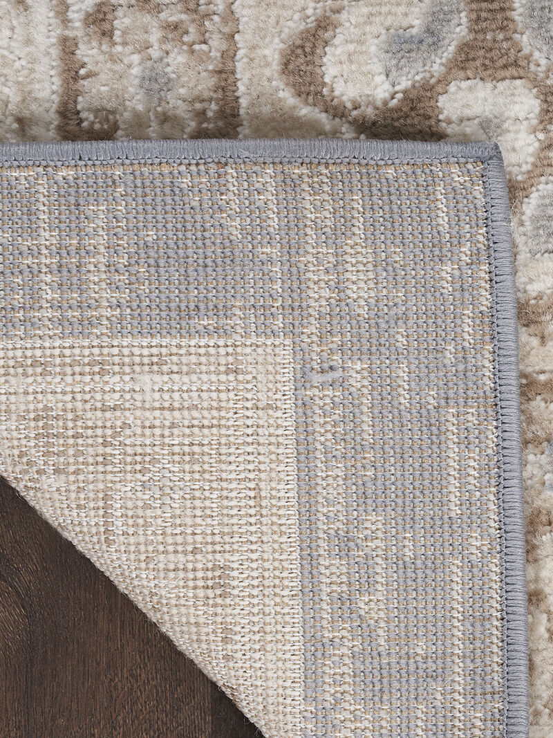 Serenity Home SRH01 Ivory/Blue 2'2" x 7'6" Rug