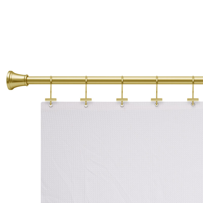 Metal Shower Curtain Hooks, Set of 12 image number 5