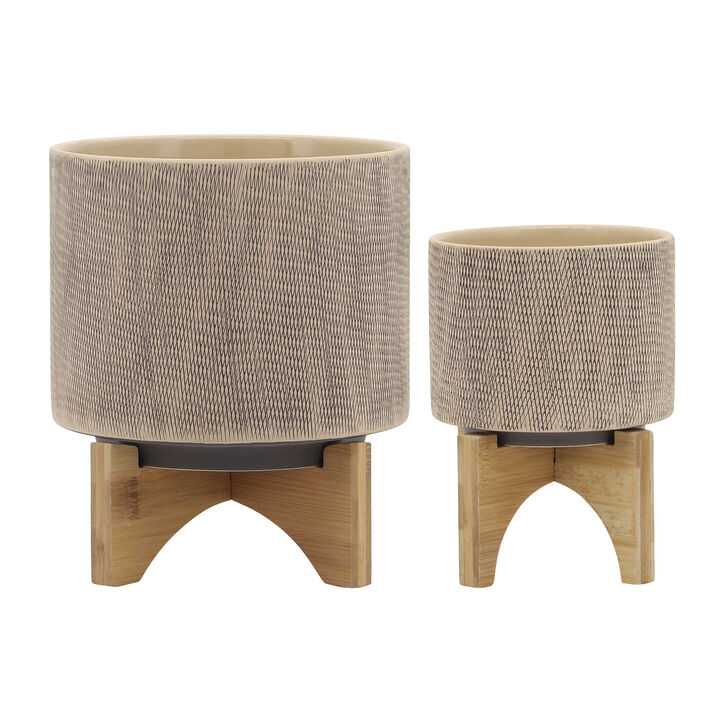 Mesh Planter with Stand