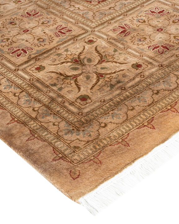Fine Vibrance, One-of-a-Kind Hand-Knotted Area Rug  - Beige, 10' 1" x 13' 8"