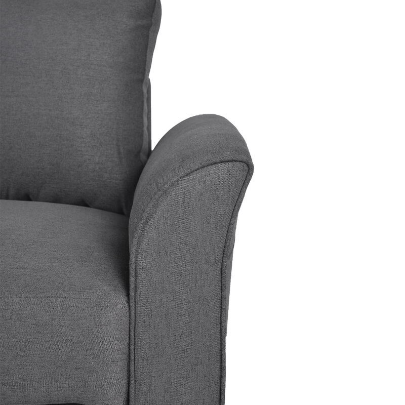 Merax Polyester-blend 3 Pieces Sofa Set