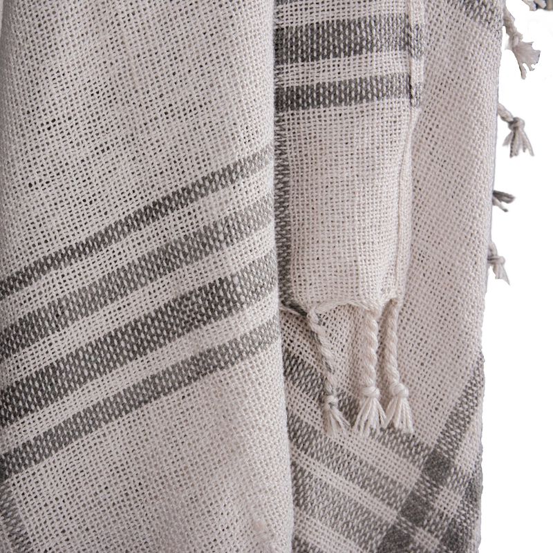 Gray 50" x 60" Throw Blanket
