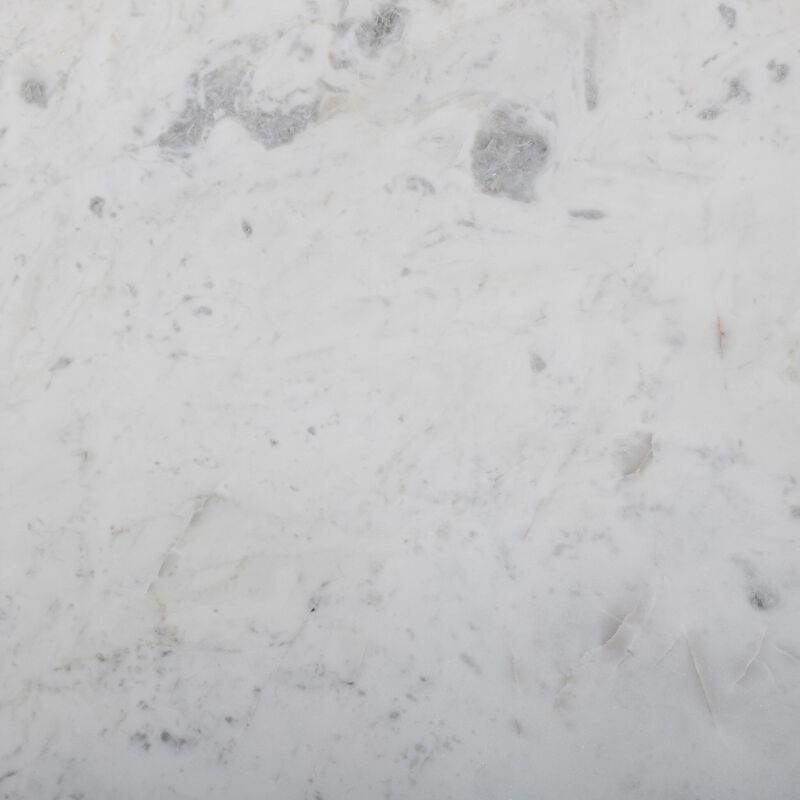 Marble Round Coffee Table With Iron