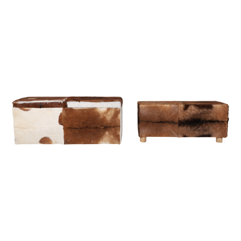 Hair On Hide Benches image number 0