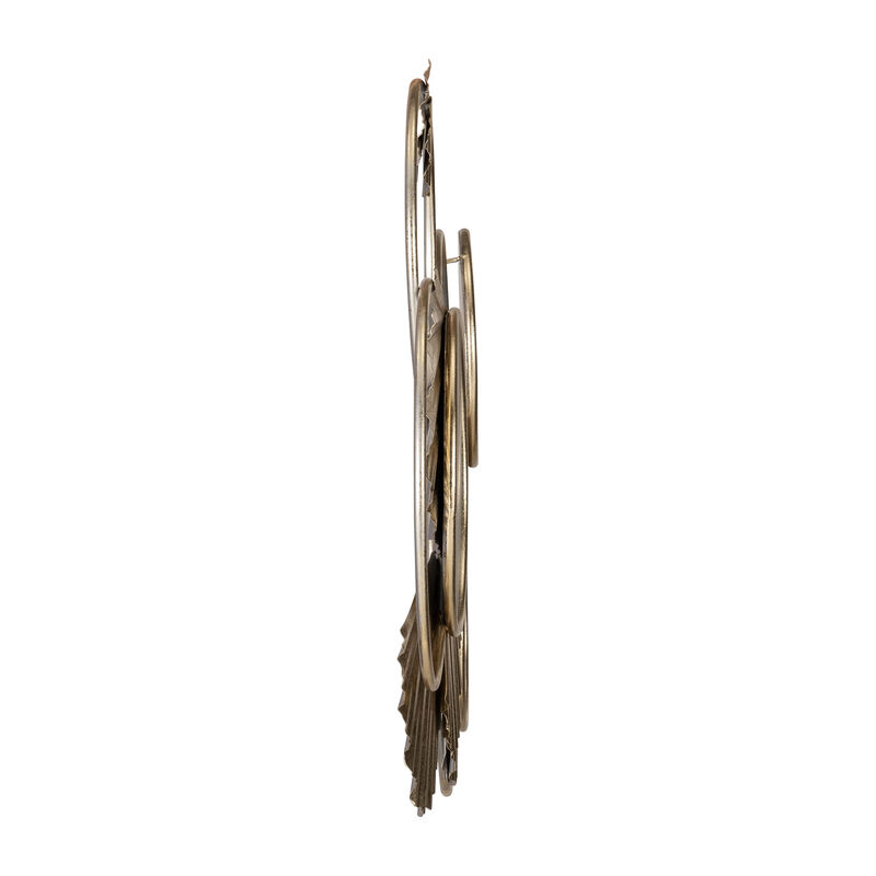 Metal Fan Loops Mirrored Wall image number 2