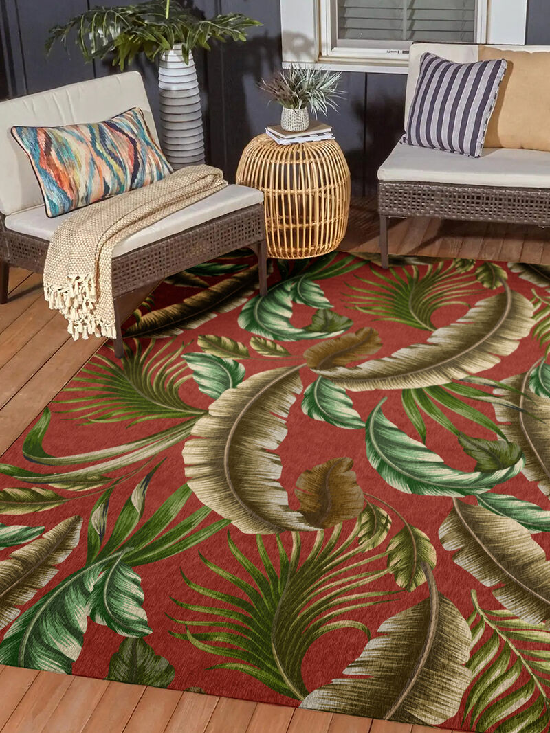 Tropics TC1 Paprika 10' x 14' Rug