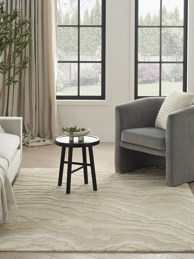 Graceful GRU01 Beige 5'3" x 7'3" Rug image number 7