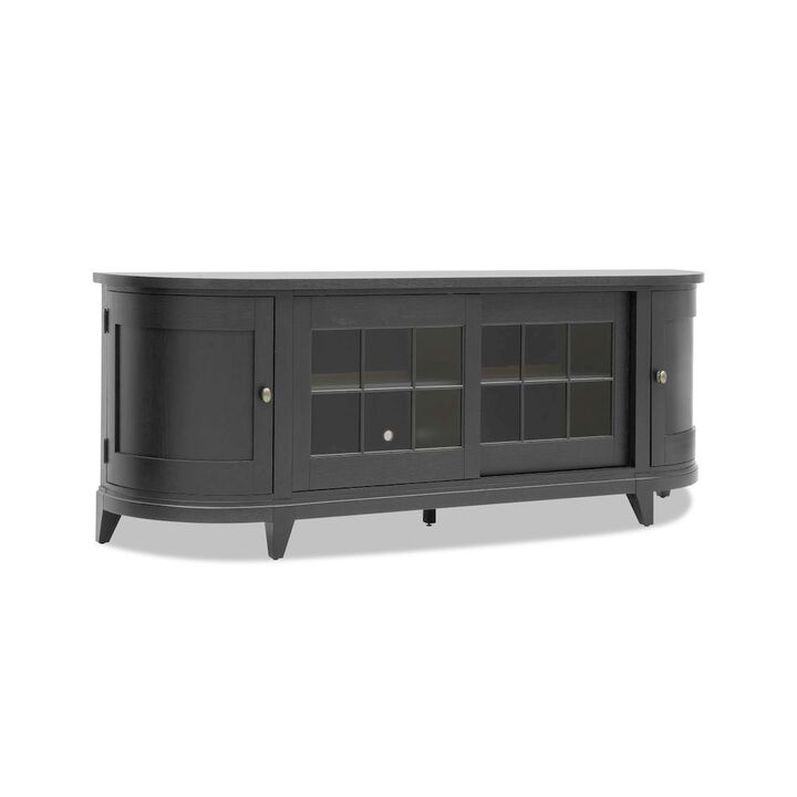 Legacy Classic Entertainment Console (2 sliding doors, 2 doors, 4 adj shelves, 3 outlets)