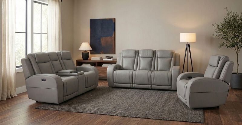 Bowden Power Leather Immersive Sofa image number 1