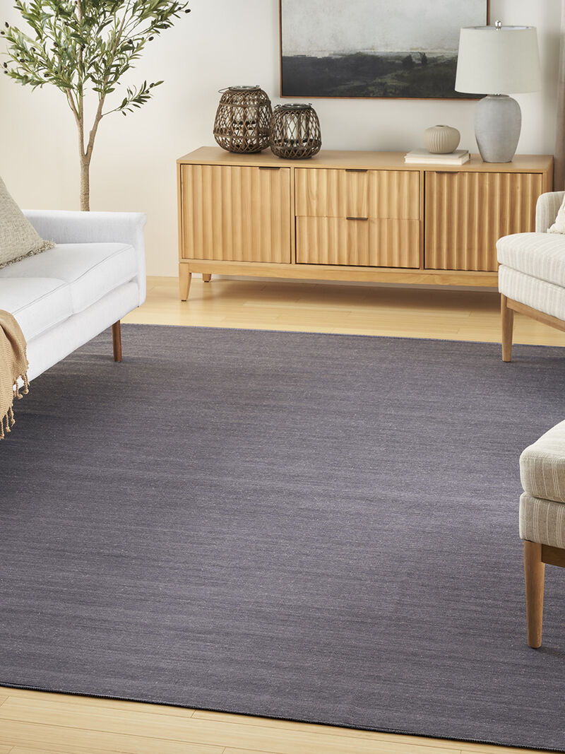 Washable Essentials WAE01 Navy 6' x 9' Rug