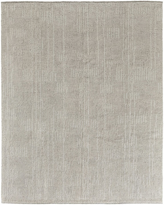 HomeRoots Wool Hand Knotted Area Rug