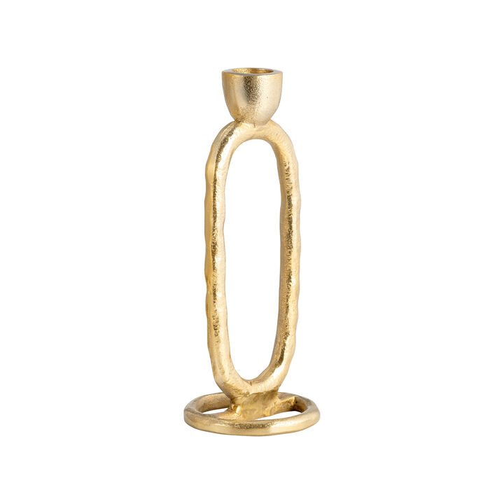 Oval Taper Candle Holder