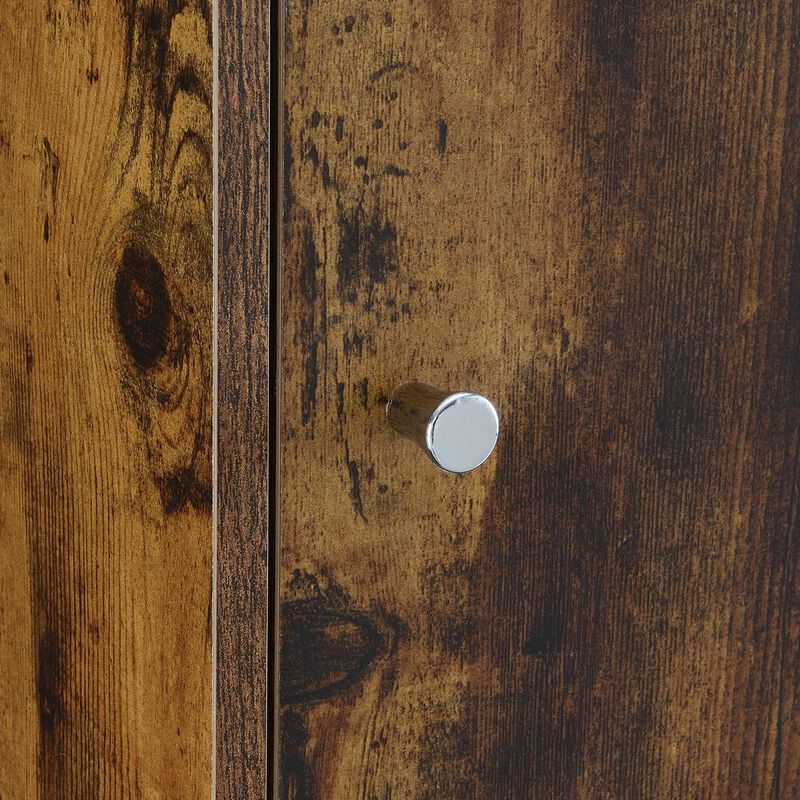 Convenience Concepts Xtra Storage 2 Door Cabinet with Shelf, Brown