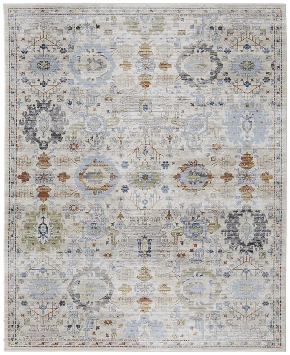 HomeRoots Floral Power Loom Area Rug