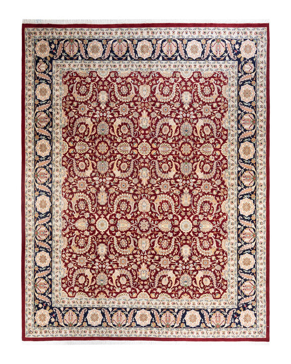 Mogul, One-of-a-Kind Hand-Knotted Area Rug  - Red, 7' 10" x 10' 2"